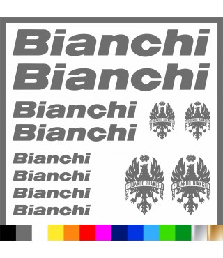 Kit Bianchi adesivi prespaziati bici