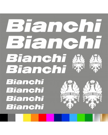 Kit Bianchi adesivi prespaziati bici