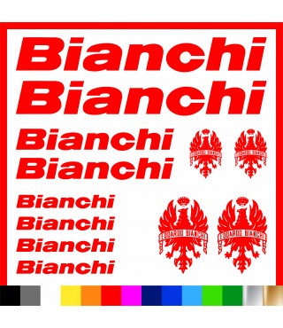 Kit Bianchi adesivi prespaziati bici