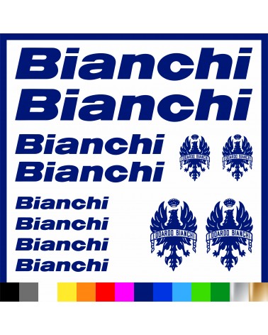 Kit Bianchi adesivi prespaziati bici