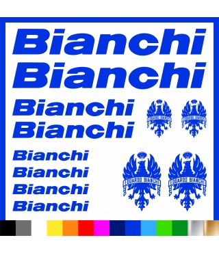 Kit Bianchi adesivi prespaziati bici