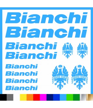 Kit Bianchi adesivi prespaziati bici