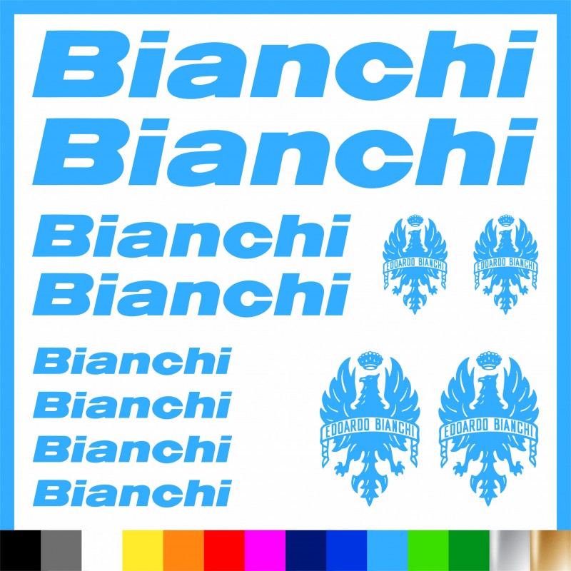 Kit Bianchi adesivi prespaziati bici