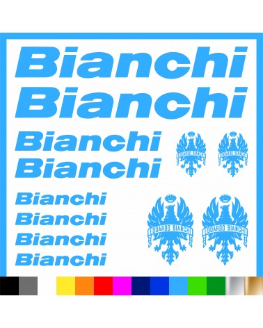 Kit Bianchi adesivi prespaziati bici