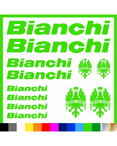 Kit Bianchi adesivi prespaziati bici