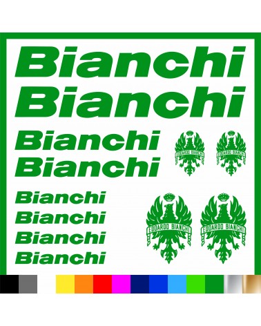 Kit Bianchi adesivi prespaziati bici