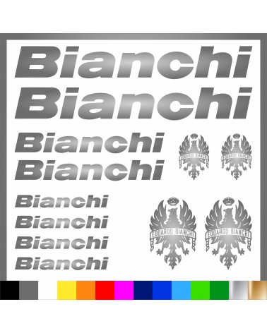 Kit Bianchi adesivi prespaziati bici