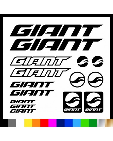 Kit Giant adesivi prespaziati bici