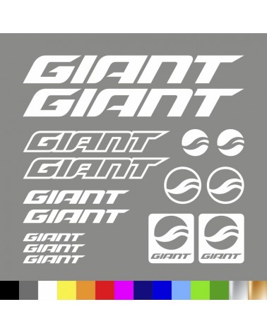 Kit Giant adesivi prespaziati bici