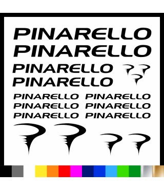 Kit Pinarello adesivi prespaziati bici |