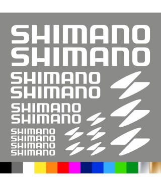 Kit Shimano adesivi prespaziati bici