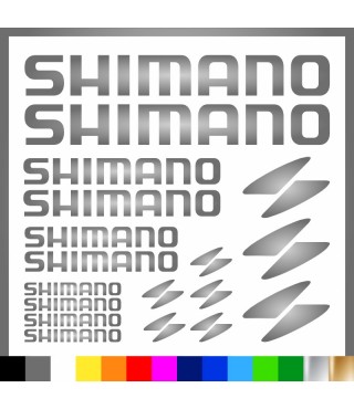 Kit Shimano adesivi prespaziati bici