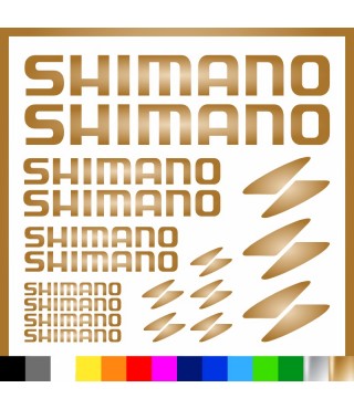 Kit Shimano adesivi prespaziati bici