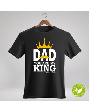T-Shirt Personalizzata Dad You are My King