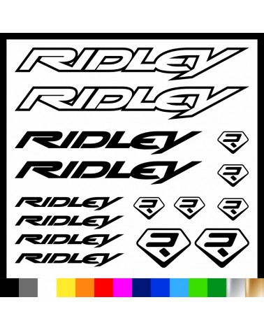 Kit Ridley adesivi prespaziati bici