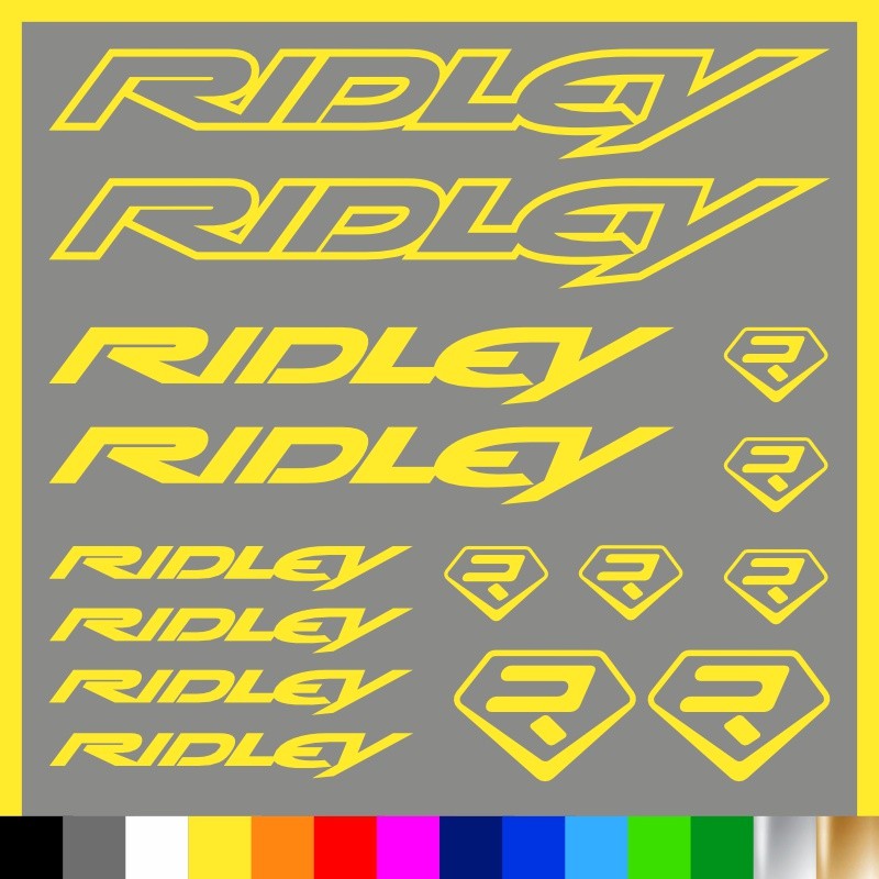 Kit Ridley adesivi prespaziati bici