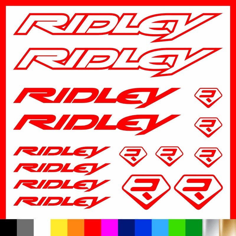 Kit Ridley adesivi prespaziati bici