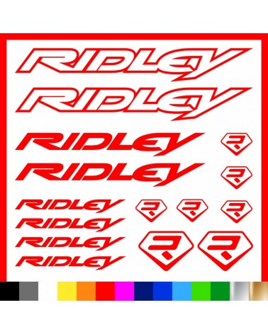 Kit Ridley adesivi prespaziati bici