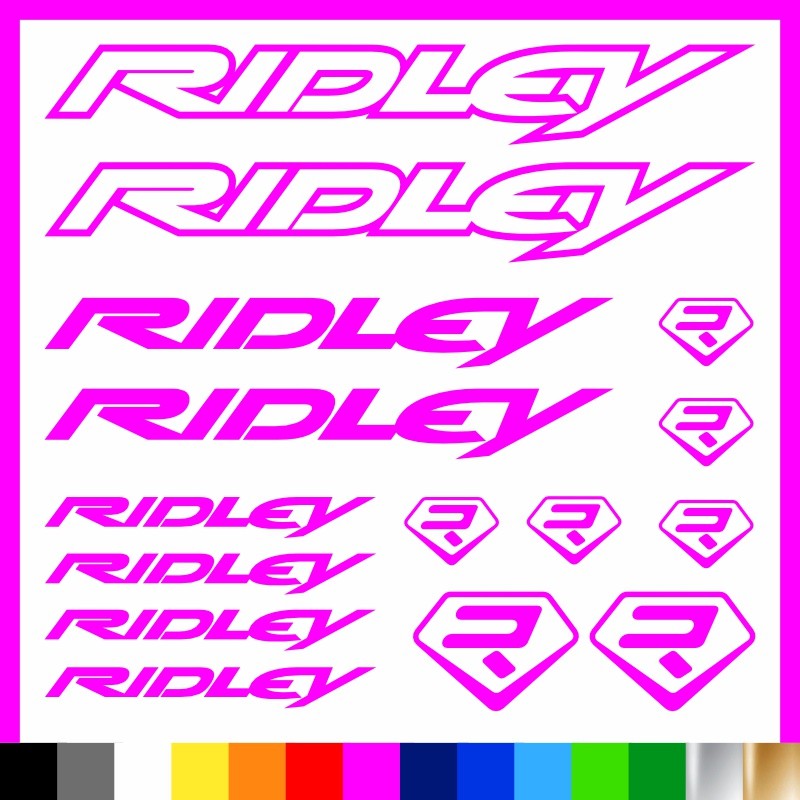 Kit Ridley adesivi prespaziati bici