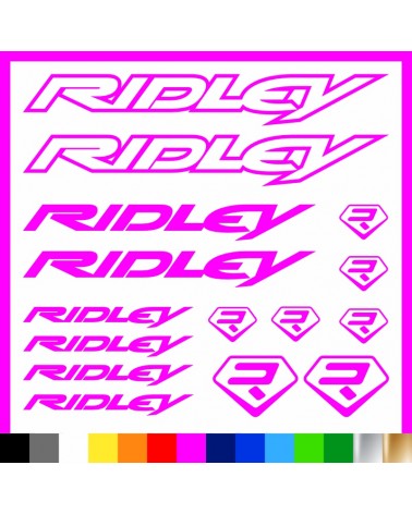 Kit Ridley adesivi prespaziati bici