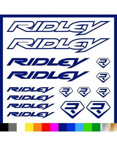 Kit Ridley adesivi prespaziati bici