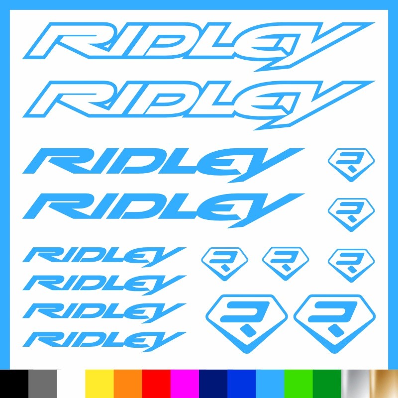 Kit Ridley adesivi prespaziati bici