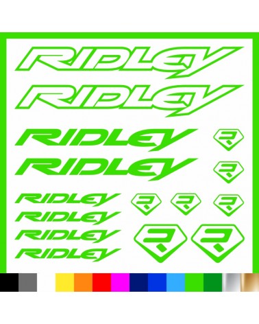 Kit Ridley adesivi prespaziati bici