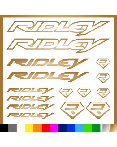 Kit Ridley adesivi prespaziati bici