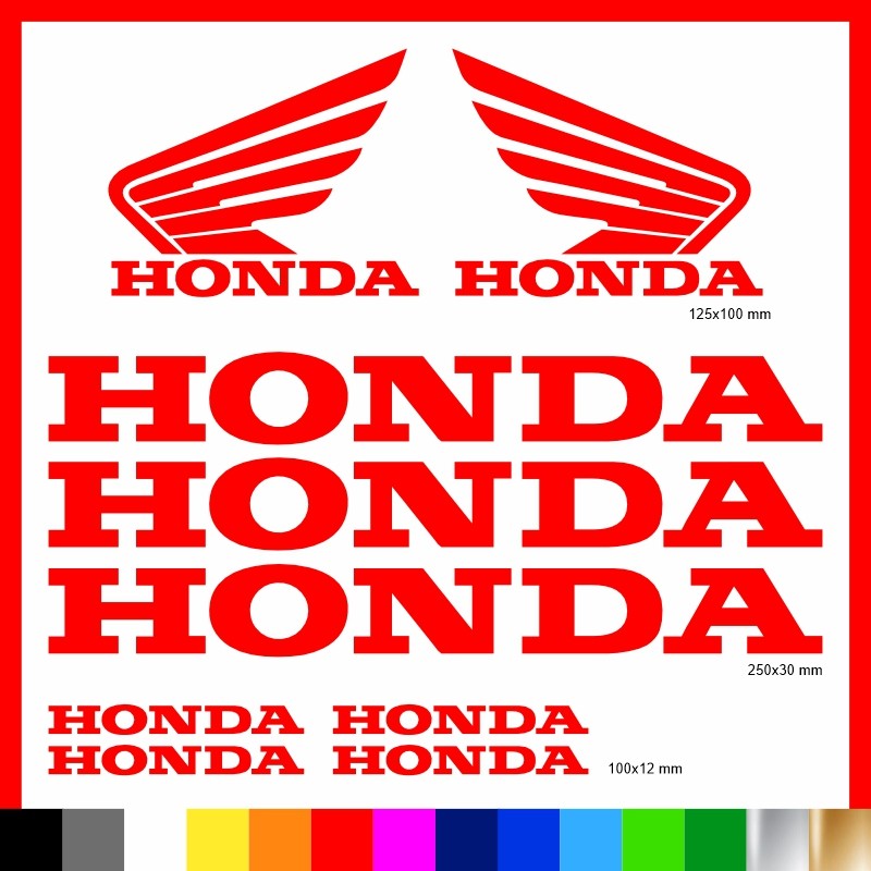 Kit Honda adesivi prespaziati