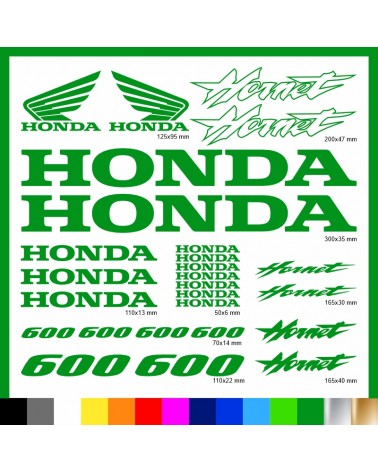 Maxi Kit Honda Hornet adesivi prespaziati