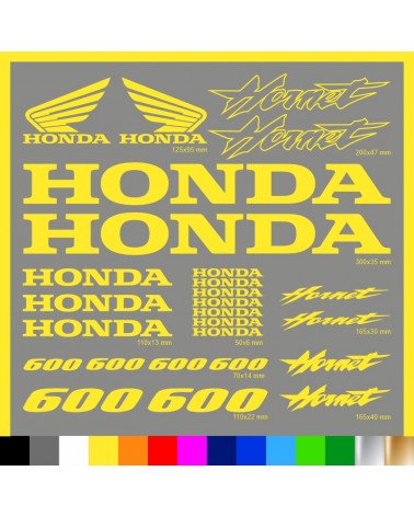 Maxi Kit Honda Hornet adesivi prespaziati