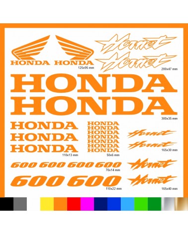 Maxi Kit Honda Hornet adesivi prespaziati