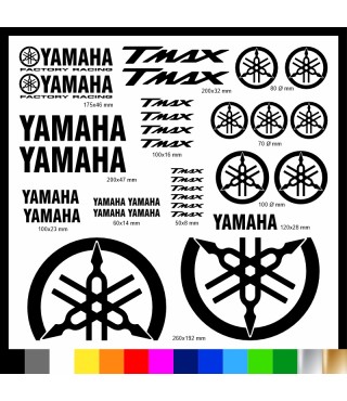 Maxi Kit Yamaha T-max 500 / 530 adesivi prespaziati