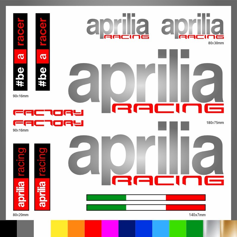 Kit Adesivi Aprilia Racing Factory