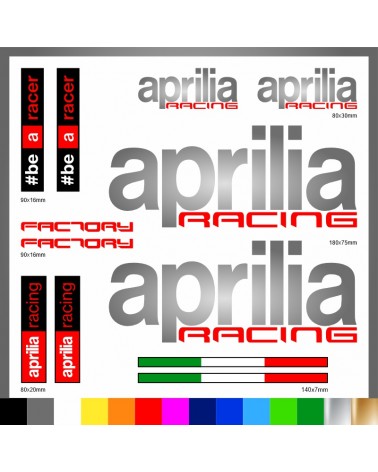 Kit Adesivi Aprilia Racing Factory