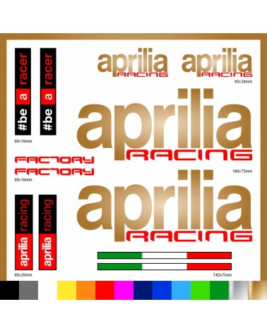 Kit Adesivi Aprilia Racing Factory