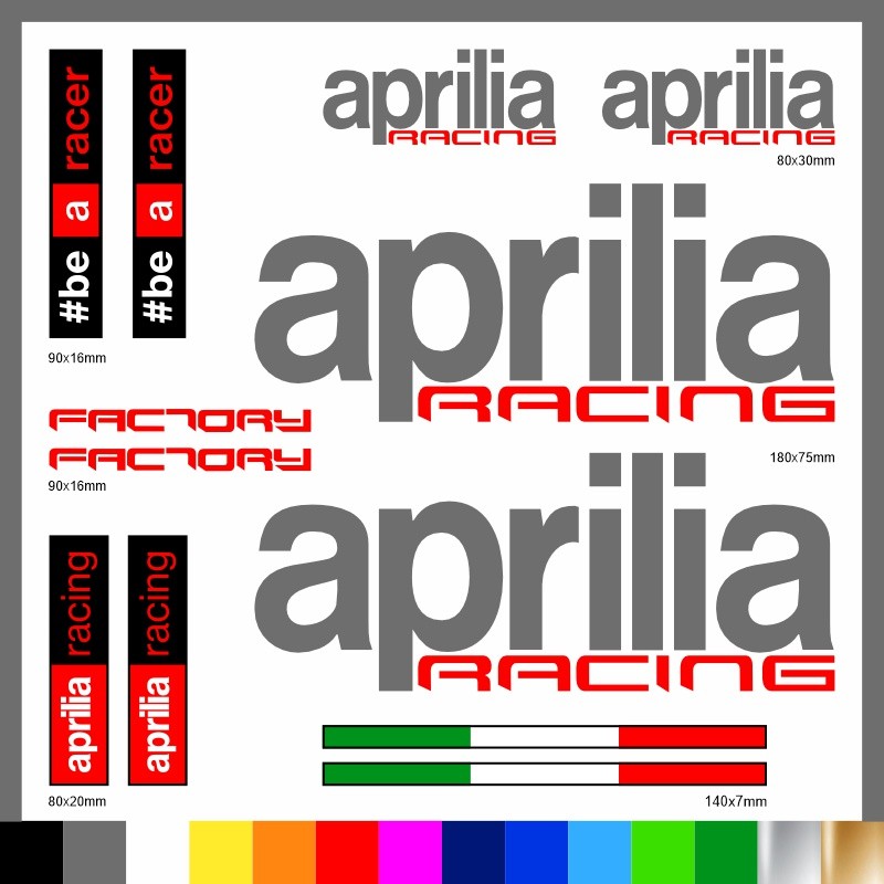 Kit Adesivi Aprilia Racing Factory