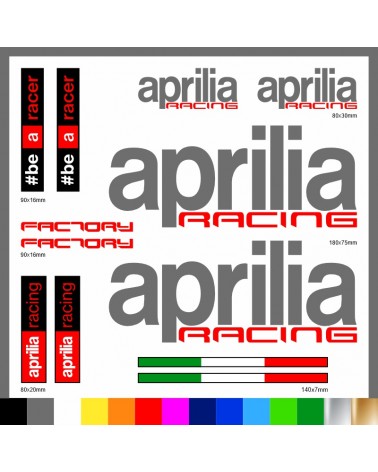 Kit Adesivi Aprilia Racing Factory