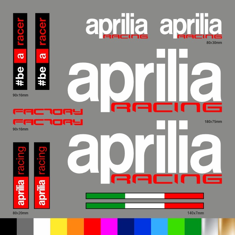 Kit Adesivi Aprilia Racing Factory