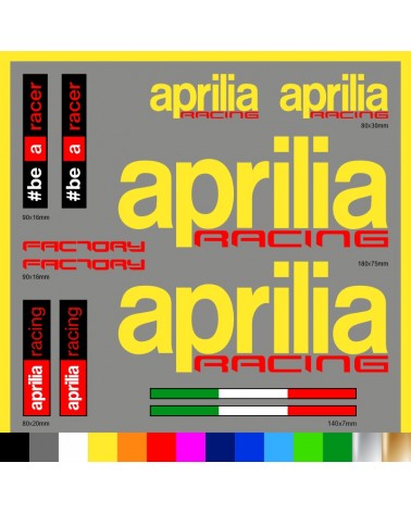 Kit Adesivi Aprilia Racing Factory