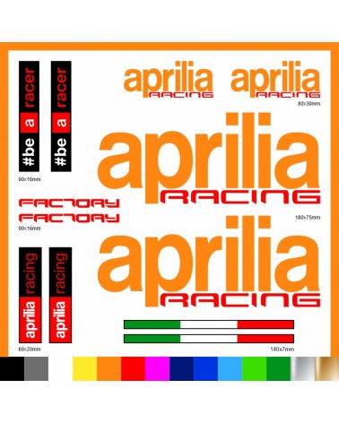 Kit Adesivi Aprilia Racing Factory