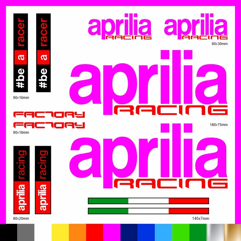 Kit Adesivi Aprilia Racing Factory