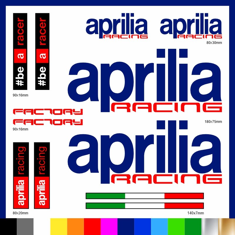 Kit Adesivi Aprilia Racing Factory