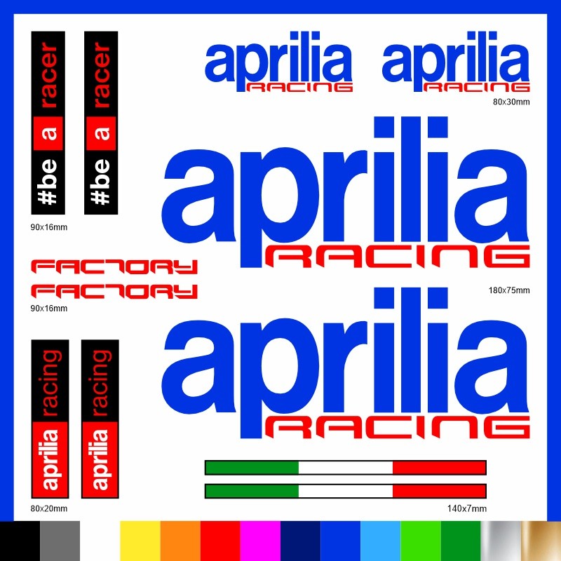 Kit Adesivi Aprilia Racing Factory