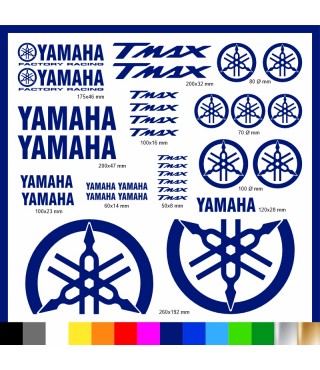 Maxi Kit Yamaha T-max 500 / 530 adesivi prespaziati