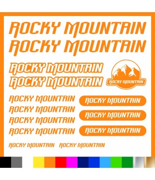 Kit Rocky Mountain adesivi prespaziati bici