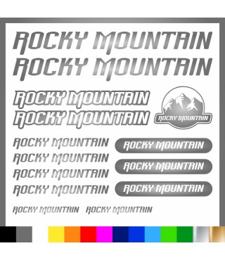 Kit Rocky Mountain adesivi prespaziati bici