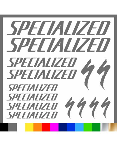 Kit Specialized Adesivi Prespaziati Bici | Pubblisav