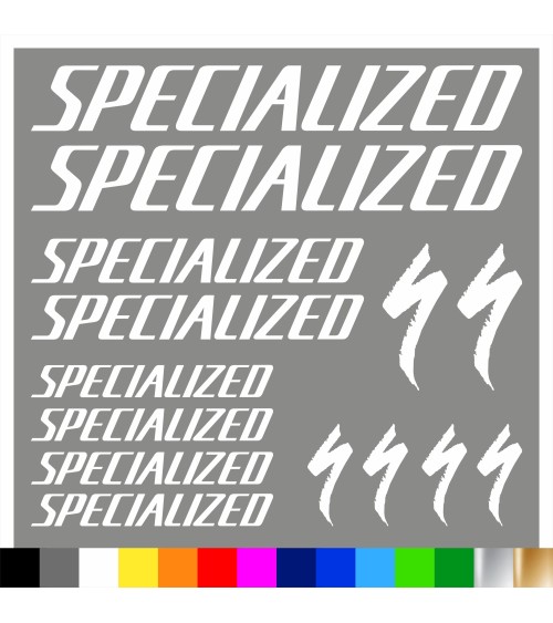 Kit Specialized Adesivi Prespaziati Bici | Pubblisav