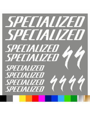 Kit Specialized Adesivi Prespaziati Bici | Pubblisav